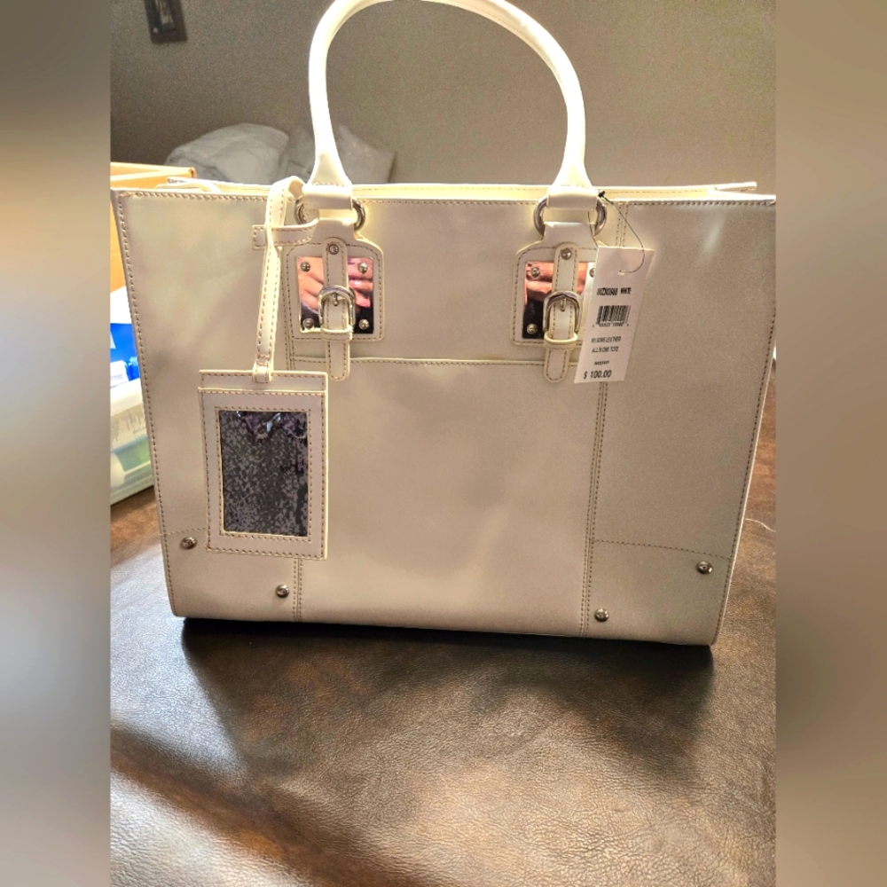 Leather Laptop bag / Large purse